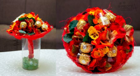 Cukríková kytica vzor 2706