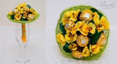 Cukríková kytica vzor 2712