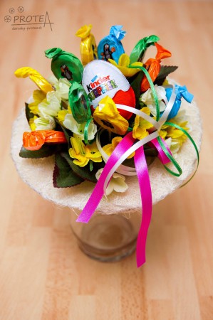 Cukríková kytica DETSKÁ vzor 2718